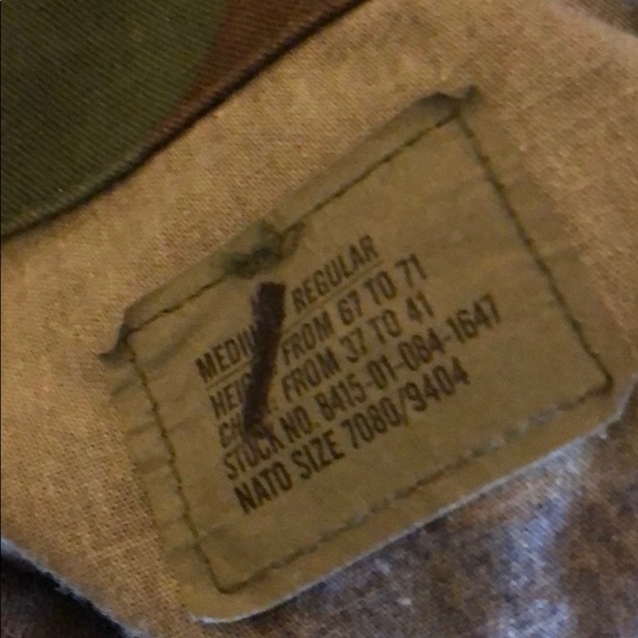 Official Army Fatigue Jacked sz Medium Reg - Picture 2 of 2